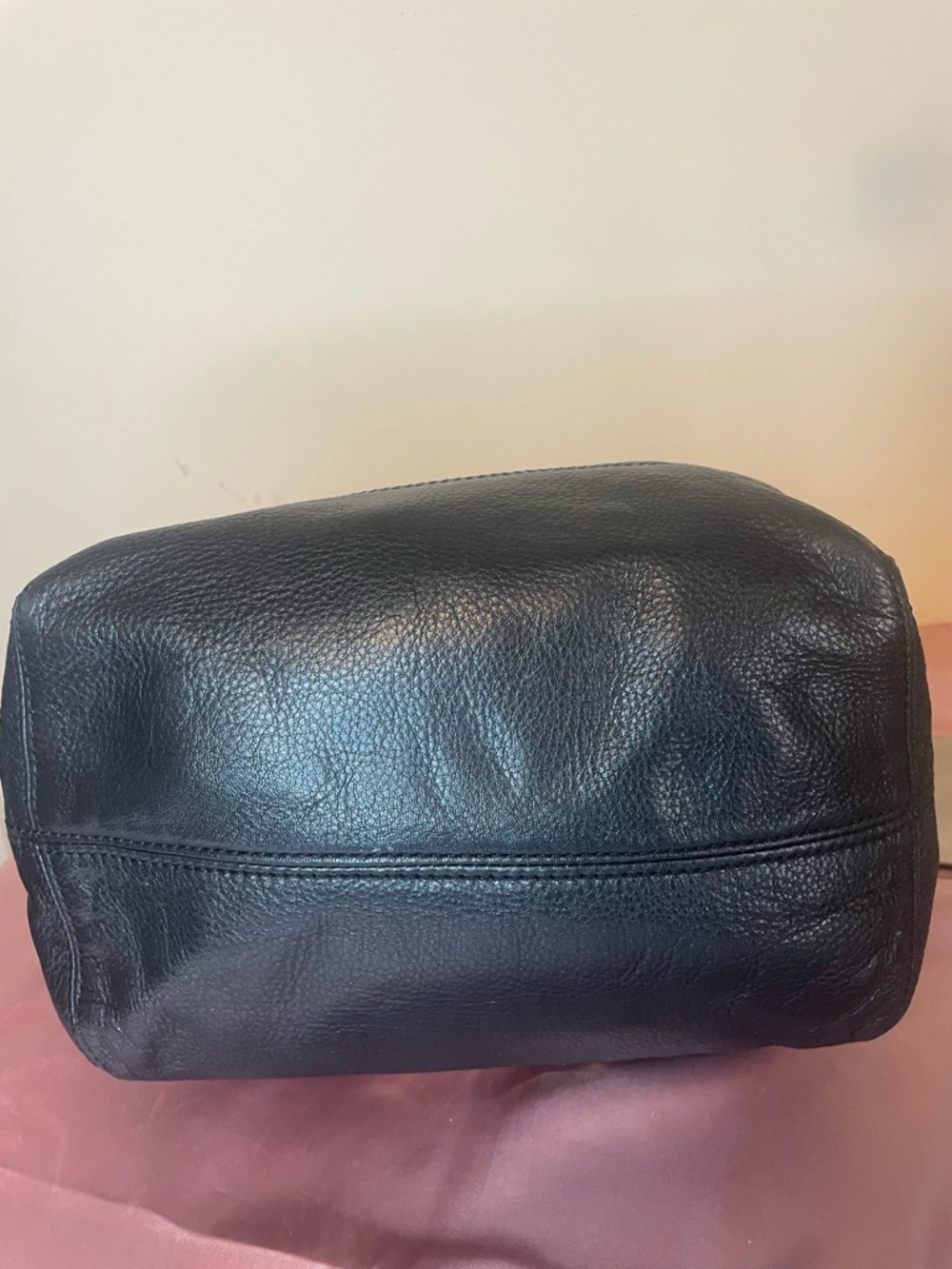 Authentic Michael Kors Purse #073NC Nolita large pebbled leather hobo - Picture 4 of 10